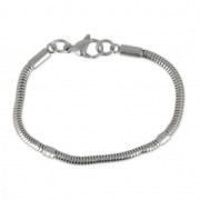 Bracciale snake 17.5 cm Acciaio Inox x1