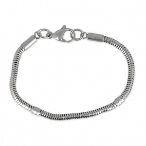 Bracciale snake 17.5 cm Acciaio Inox x1