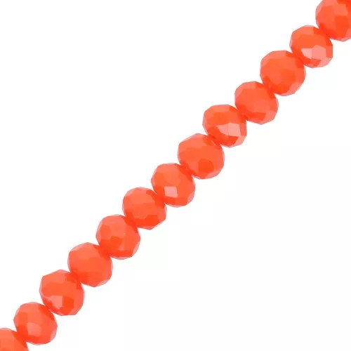 Cipollotti/ Rondelle cinesi 6x4.5mm Light Coral x40cm