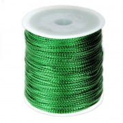 Filo di poliestere 1 mm Verde metallizzato x 100 m|raw }}