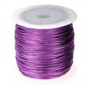 Filo di poliestere 1 mm Viola metallizzato x 100 m