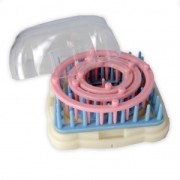 Set per creare pompon - forma fiore x1