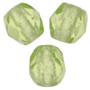 Sfaccettature 3 mm verde lime x50