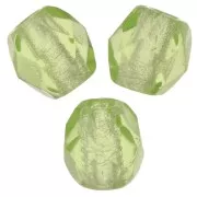 Sfaccettature 3 mm verde lime x50