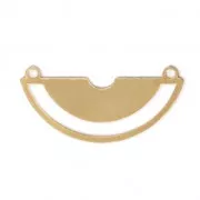 Terminali per tessitura rocailles/Delica Perles & co 11x24 mm oro