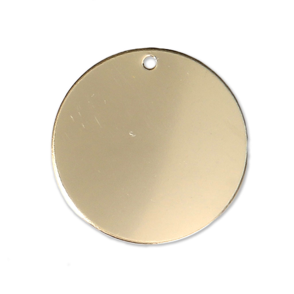 Medaglia cresima in metallo argento | Myriam