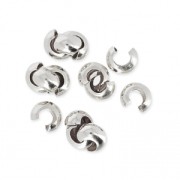 Coprischiaccini 3 mm in Argento 925 x20|raw }}