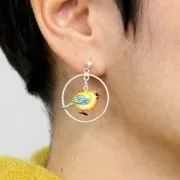 Distanziatori a cerchio mm. 35 Argento 925 x2