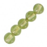 Perline Gemme rotonde 3 mm Peridot x25|raw }}