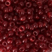 Perla Matubo 8/0 - 3,15 mm Rosso Opale x 10 g
