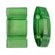 Supporti peyote 2 fori mm.18x9 Green x10|raw }}