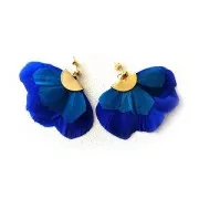 Terminale pinza mezzaluna 28x15 mm argentato x1