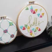 Filo da ricamo laminato Maille name is - Jet (106) x8m