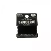 Filo da ricamo laminato Maille name is - Jet (106) x8m