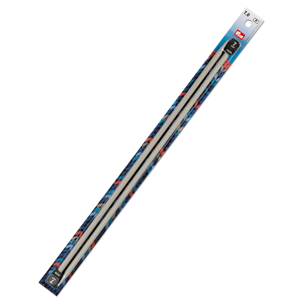 Ferri Da Maglia Prym In Alluminio | 40 Cm X 6,0 Mm | Grigio Per Lavori Precisi E Leggeri