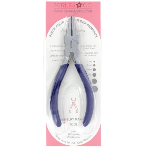 Pinze di precisione specializzate per formare degli anellini - da 2 mm a 9 mm x1