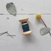 Bordino cotone Atelier Brunette 10 mm Moonstone Green x1m