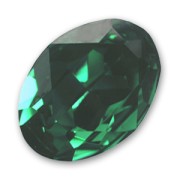 Cabochon PureCrystal 4120 ovale mm. 18x13 Emerald
