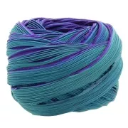 Teal - Nastro twill di seta Shibori Passion Teal x10cm Nastro twill di seta Shibori Passion Teal x10cm