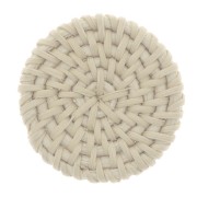Disco in rattan da 40 mm - Naturale x1