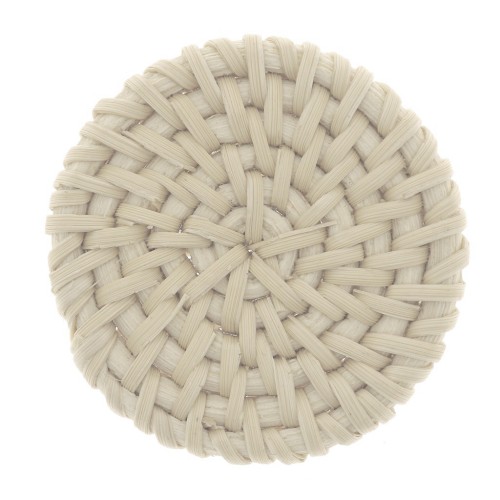 Disco in rattan da 40 mm - Naturale x1