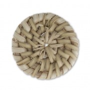 Disque en rattan 30 mm per creazioni DIY x1|raw }}