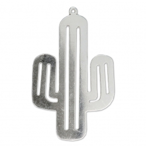 Pendente  Cactus 37x23 mm Argentoo 925 x1