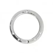Anello con 5 fori da personalizzare 20 mm in Argento 925  x1