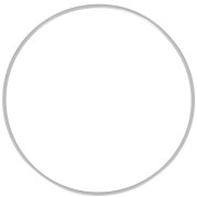 Cerchio nudo in metallo per acchiappasogni e abat-jour 15cm Argento antico|raw }}