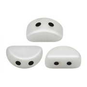 Perle in vetro Kos® par Puca® 6x3mm Opaque White x10g|raw }}