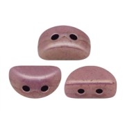 Perle in vetro Kos® par Puca® 6x3mm Opaque Lilas Ceramic Look x10g|raw }}