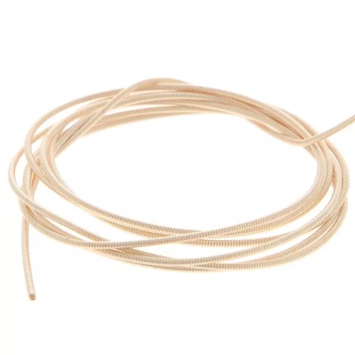 Canutiglia striata per ricamo-creazione di spille e bijoux 1mm Light Rose Gold x1m