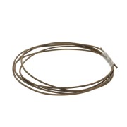 Canutiglia striata per ricamo- per creazione di spille e bijoux 1 mm Dk Bronze x1m