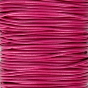 Cordone in cuoio vero 1.5 mm Fuchsia x100 cm|raw }}