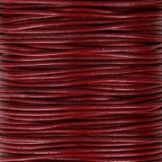 Cordone in cuoio vero 1.5 mm Bordeaux x100 cm|raw }}