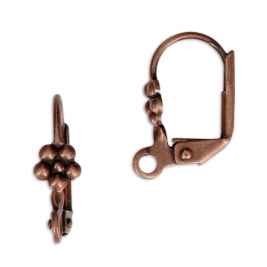 Monachelle con fiore e anellino 16 mm x4