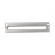 Connettore/distanziatore rettangolare per bracciale 35x8 mm Acciaio inox x1