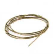 Canutiglia liscia  per ricamo - per spille & bijoux ricamati 1 mm Sun Kiss