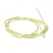 Canutiglia liscia  per ricamo - per spille & bijoux ricamati 1 mm Lime Yellow