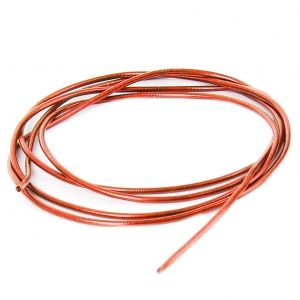 Canutiglia liscia  per ricamo - per spille & bijoux ricamati 1 mm Dark Orange