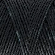 Bobina di filo cerato Linhasita per micro macramè 0,75 mm - Grigio antracite (691) x228m