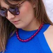 Bobina di filo cerato Linhasita per micro macramè 1 mm - Lichene (397) x168m