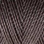Bobina di filo cerato Linhasita per micro macramè 1 mm - Castagno (207) x168m