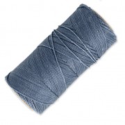 Bobina di filo cerato Linhasita per micro macramè 1 mm - Jeans (384) x168m|raw }}