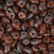 SuperDuo 2,5x5 mm Opaque Chocolate Picasso x10g