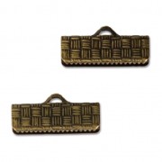 Terminali da stringere 16 mm bronzo x4|raw }}