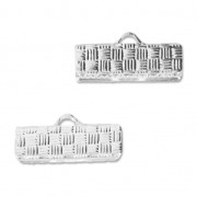 Terminali da stringere mm. 16 Placcatura argento fino x4