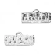 Terminali da stringere mm. 16 Placcatura argento fino x4