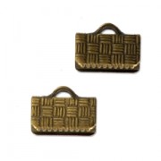 Terminali da stringere 10 mm bronzo x50