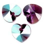 Cuori PureCrystal 6228 mm. 10,3x10 Amethyst Shimmer x6